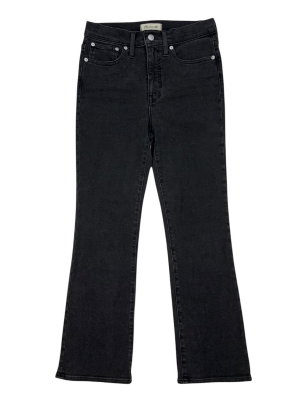 Madewell Cali Demi-Boot Jeans 27 Starkey Wash FADED